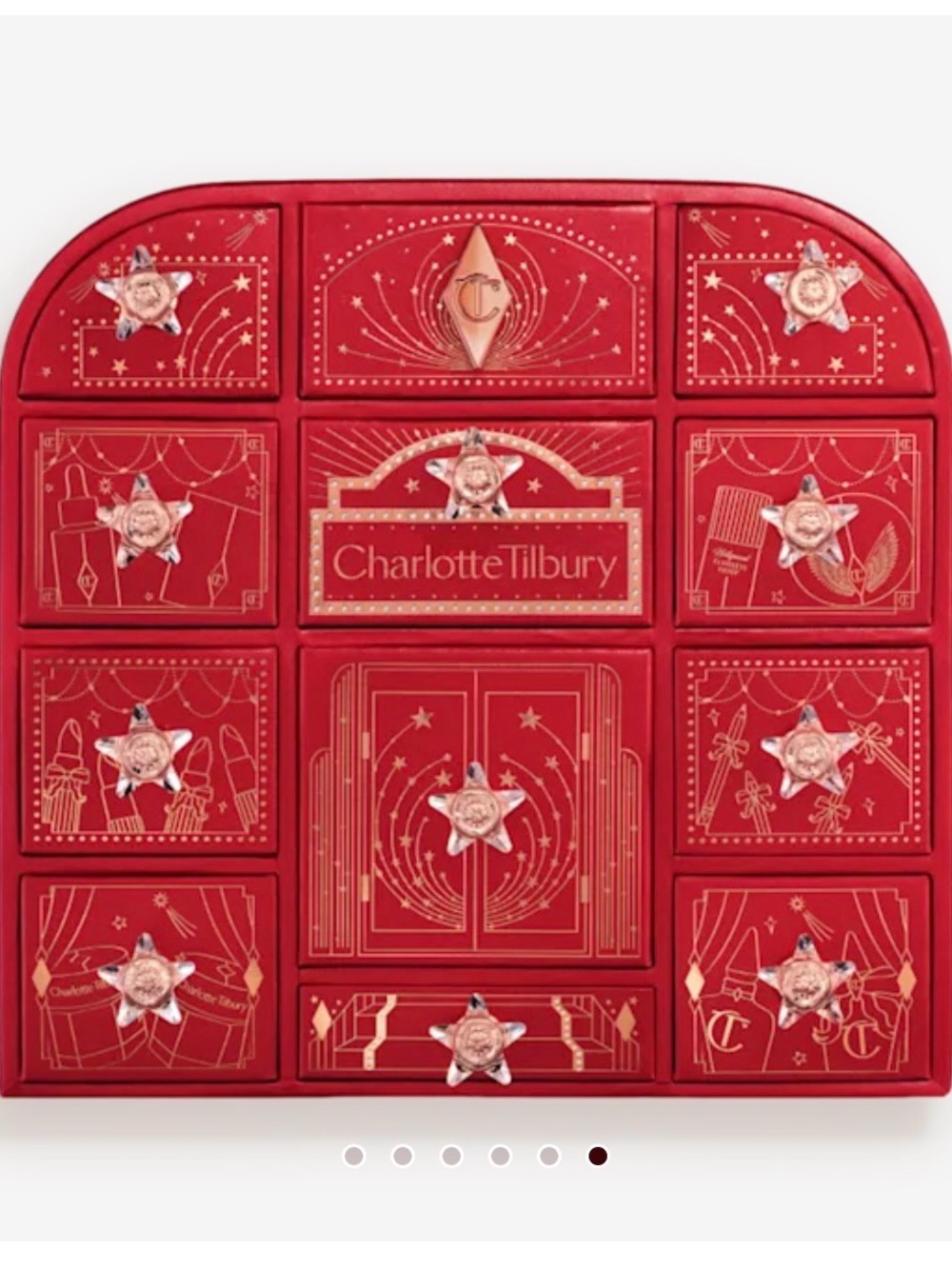Charlotte Tilbury Hollywood  Beauty Organizer Box - BOX ONLY